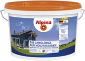 Alpina Die Langlebige für Holzfassaden Долговечная для деревянных фасадов, 10 л