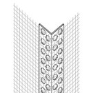 Профиль угловой ПВХ с армирующей сеткой 10х15, L=2,5 м